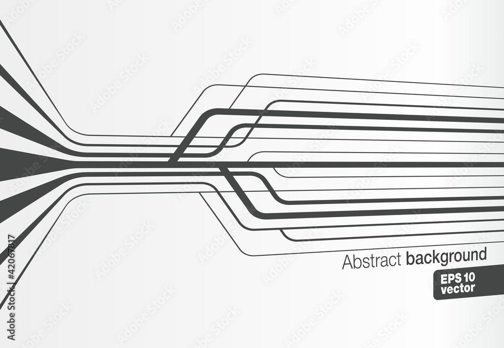 Wall mural vector abstract circuit board symbol – design background