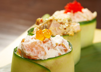 Japanese sushi  traditional japanese food