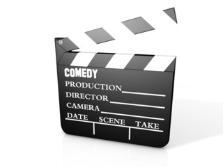 Naklejka premium Clapboard