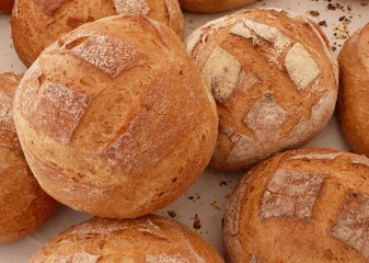 Miche de pain artisanal