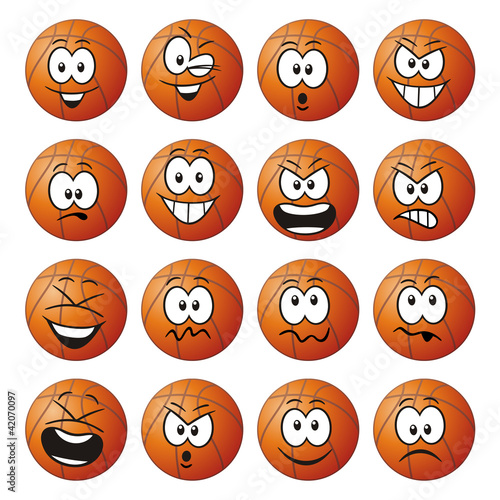 "Emoticons Basketball" Stock photo and royaltyfree images on Fotolia