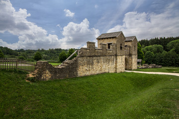 Fototapeta na wymiar Roman fort Welzheim