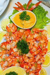 tiger shrimps - Gambas