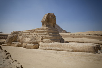 Views Of The Sphinx At Cairo Giza Egypt