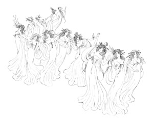 12 Dancing Fairies