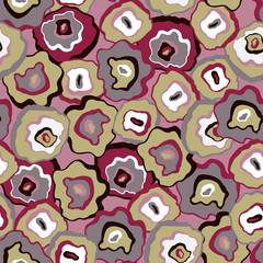 Seamless abstract hand drawn pattern, vector background.