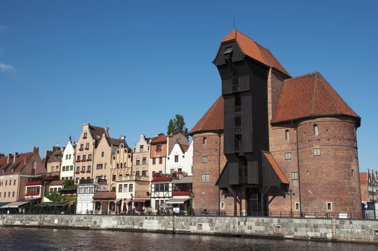 Das Krantor in Danzig (Gdansk)