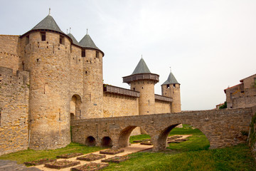 Medieval castle of Carcassonne