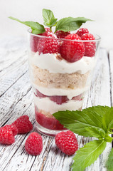 Himbeerdesert