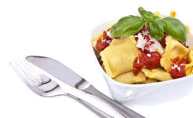 Portion of Raviolis (total view)