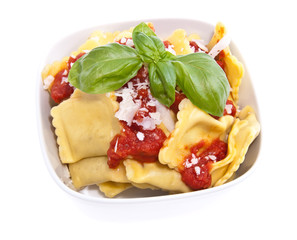 Portion of Raviolis (total view)