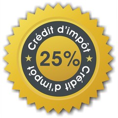 étiquette crédit d'impôt