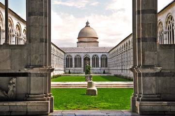 Pisa, piazza dei miracoli - Cimitero Monumentale