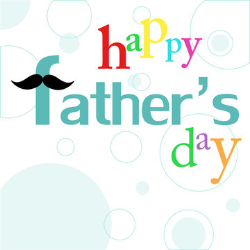Father day greeting card