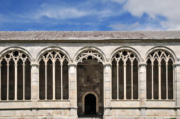 Pisa, piazza dei miracoli - Cimitero Monumentale