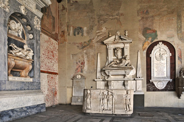 Pisa, piazza dei miracoli - Cimitero Monumentale