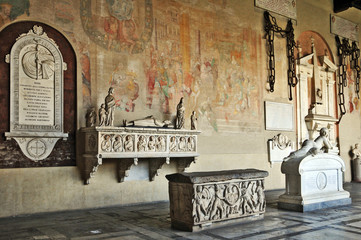 Pisa, piazza dei miracoli - Cimitero Monumentale