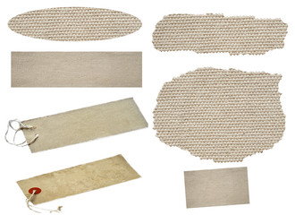 Collage- Textilgewebe