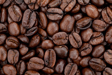 Coffee beans background