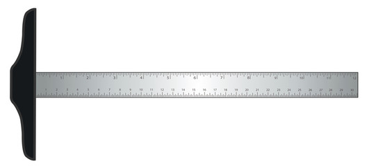 T-square Drafting Tool for architectural, engineering drawing