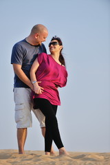 couple enjoying the sunset