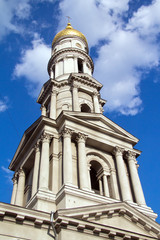 Fototapeta premium Ukraine, Charkow, Europa, Kirche, Turm, Kuppel