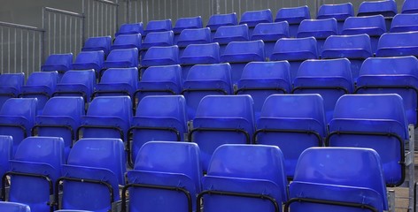 Naklejka premium Empty stadium seating