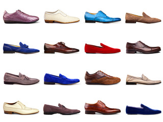 Multicolored men's shoes-1