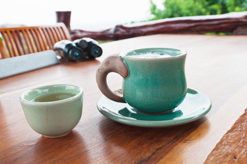 Cup of Coffee with tea