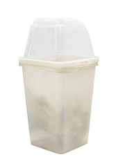 Recycle Bin isolated on white background