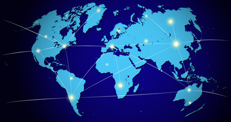world map