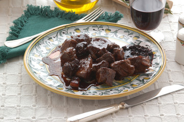 鹿肉与蓝莓 Rehrücken mit Heidelbeeren 블루베리와 사슴 고기