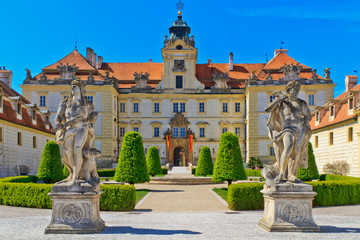 Valtice palace, Unesco World Heritage Site, Czech Republic - obrazy, fototapety, plakaty