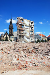 Abriss in Leipzig