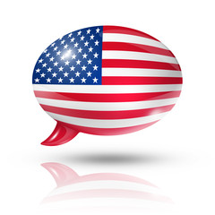 USA speech bubble