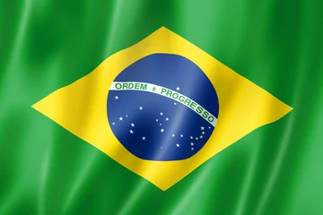 Fotobehang Brazilian flag © daboost