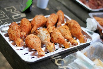 marinierte pouletschenkel