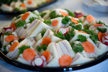 Sandwich platter
