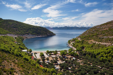Prapratno bay on Peljesac peninsula, Croatia, Europe