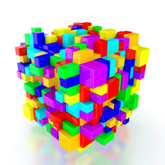 Abstract cubes