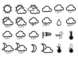 Weather icons
