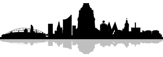 Leipzig Skyline V&ouml;lkerschlachtdenkmal