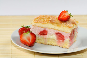 Erdbeerkuchen