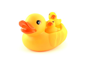 Squeak Toy Rubber Duck Family