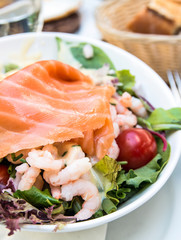 Fresh seafood salad