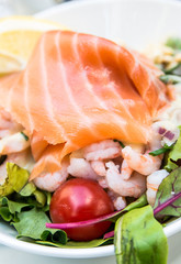 Fresh seafood salad