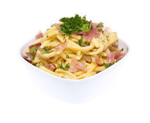Fresh cooked Cheese Spaetzle