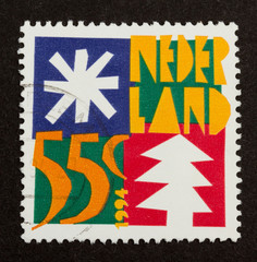 HOLLAND - CIRCA 1980: Stamp printed in the Netherlands