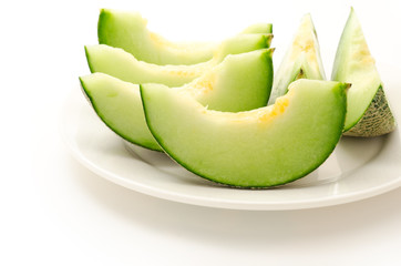 カットしたネット系メロン