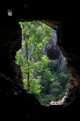 Cave entrance